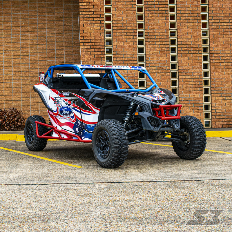 2018 Maverick X3 900 HO Chris Boyett, Red, White and Blue 2018 Maverick X3 900 HO Chris Boyett, Red, White and Blue