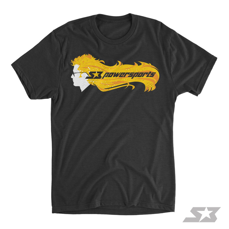 Distressed Gradient Logo T-Shirt | S3 Power Sports