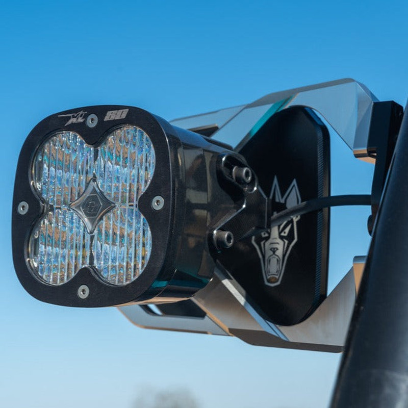 Chupacabra Offroad Cuero Race Mirror / Baja Designs Xl80 Light Combo Chupacabra Offroad Cuero Race Mirror / Baja Designs Xl80 Light Combo