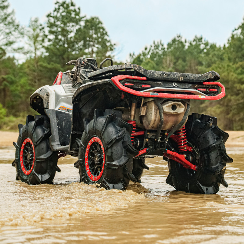 Can-Am Outlander (Gen 3) 1000R / 850 +2" Stretched High Clearance Rear A-Arm Kit - S3 Power Sports Can-Am Outlander (Gen 3) 1000R / 850 +2" Stretched High Clearance Rear A-Arm Kit - S3 Power Sports