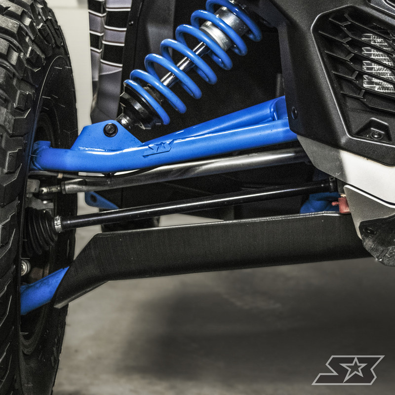 Factory UTV for S3 Power Sports Can-Am Maverick X3 72 HD High Clearance Lower A-Arm Skid Plates Factory UTV for S3 Power Sports Can-Am Maverick X3 72 HD High Clearance Lower A-Arm Skid Plates