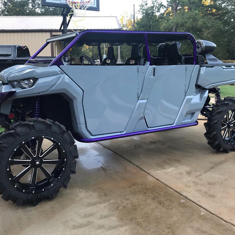 2018 Can-Am Defender MAX HD10, Silver / Purple 2018 Can-Am Defender MAX HD10, Silver / Purple