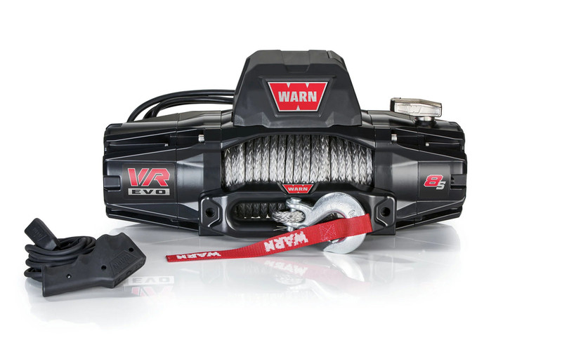 Warn VR EVO Series Winch 8,000lb w/ Synthetic Rope Warn VR EVO Series Winch 8,000lb w/ Synthetic Rope