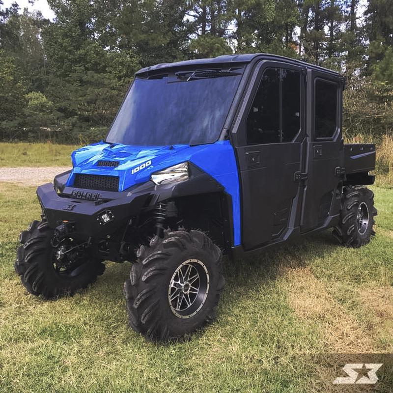 2017 Polaris Ranger XP 1000 HVAC, Black / Velocity Blue 2017 Polaris Ranger XP 1000 HVAC, Black / Velocity Blue