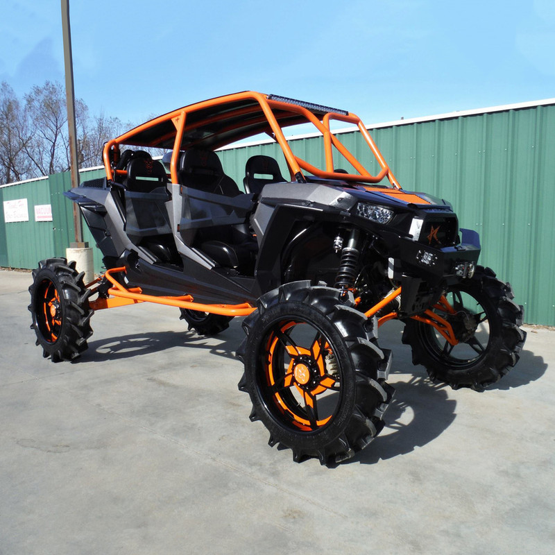 2014 Polaris RZR XP 4 1000, Orange / Black