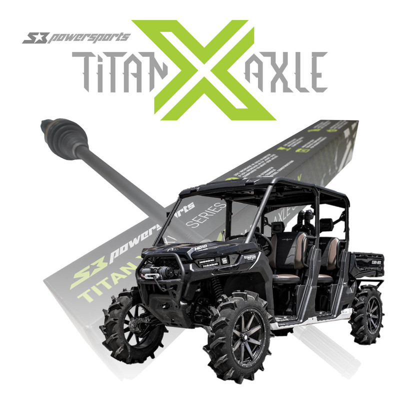 Can-Am Defender Axles | Titan X | S3 Power Sports