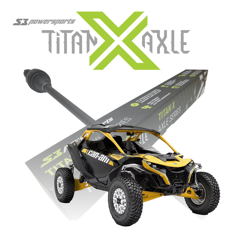 Can-Am Maverick R Axles | Titan X | S3 Power Sports