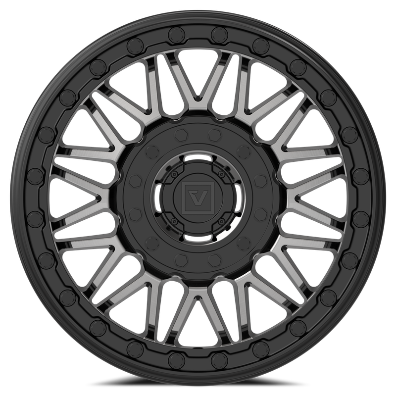 オボロティガウォック V08 Dark Tint UTV Beadlock Wheels | Valor Offroad | S3 Power Sports