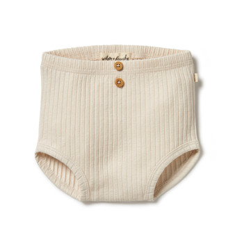 Organic Rib Nappy Pant