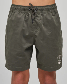 Skull Anchor Youth Volley Short