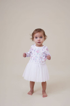 Pastel Bloom Tutu Dress