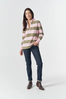 The Local 1/2 Zip Cotton Rugby