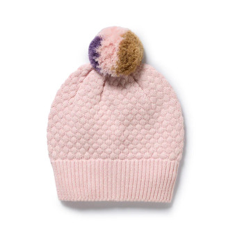 Organic Knitted Bubble Hat