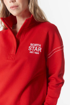 Off Track 1/2 Zip Sweater