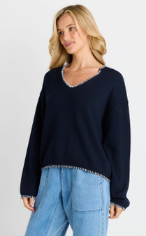 Ascot Stitch Sweater