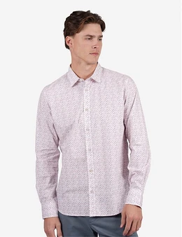 Retro Geo L/S Shirt