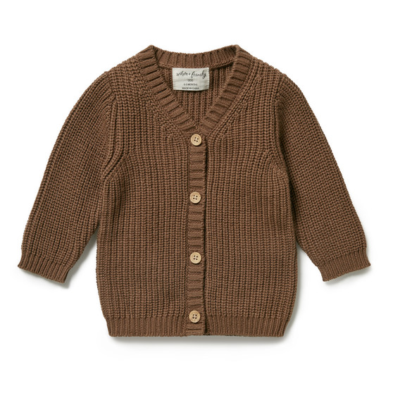 Knitted Button Cardigan