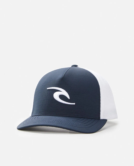 Tepan Trucker Cap  Navy/White