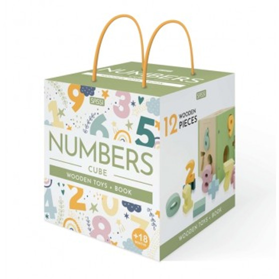 Wooden Number Sorter and Book
