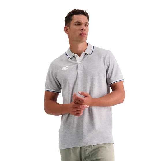 Canterbury - Tipped Edge Polo - Classic Marle