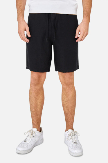 The Baller Linen Short - Dark Navy