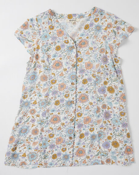 Cosmic Floral Dress - Dress