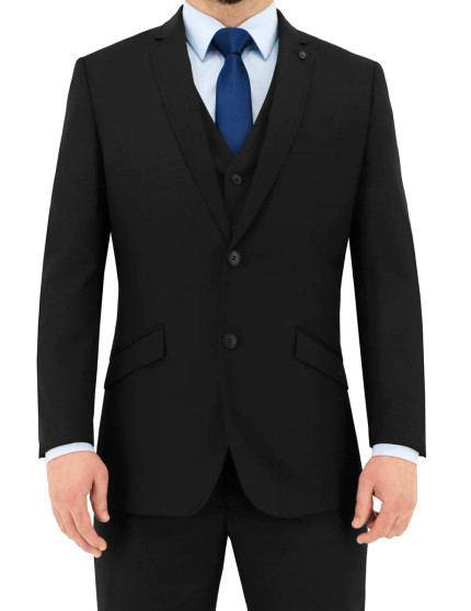 Bond Black Suit Jacket 5ZF-02