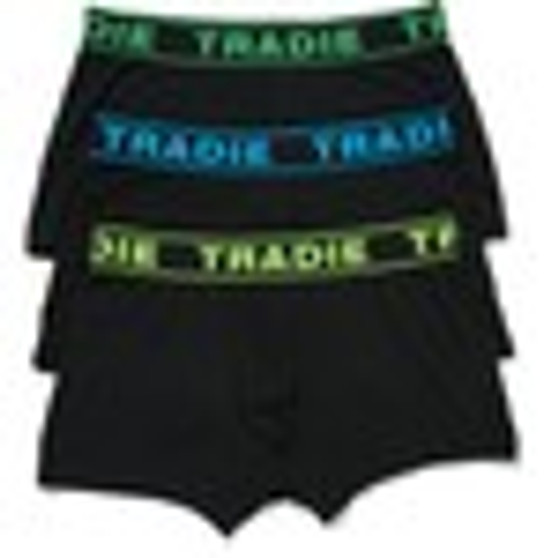 Tradie 3 PK Bamboo Fitted Trunk