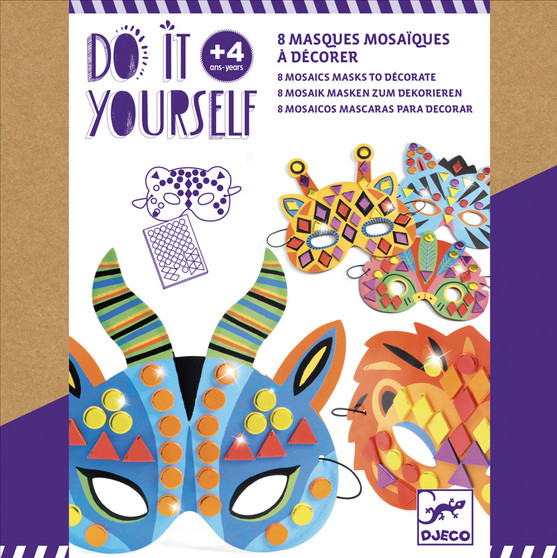 Do It Yourself Jungle Animal Masks