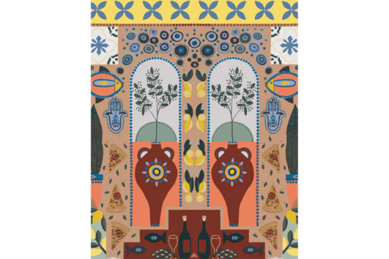 Paint By Numbers - Mediterranean Mural