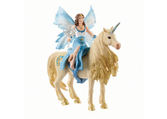Eyela Riding On Golden Unicorn