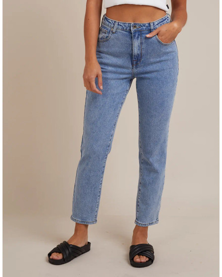 Monica Mom Jean - Heritage Blue