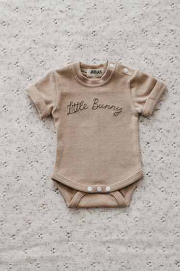 Little Bunny Embroidery Bodysuit/Tee