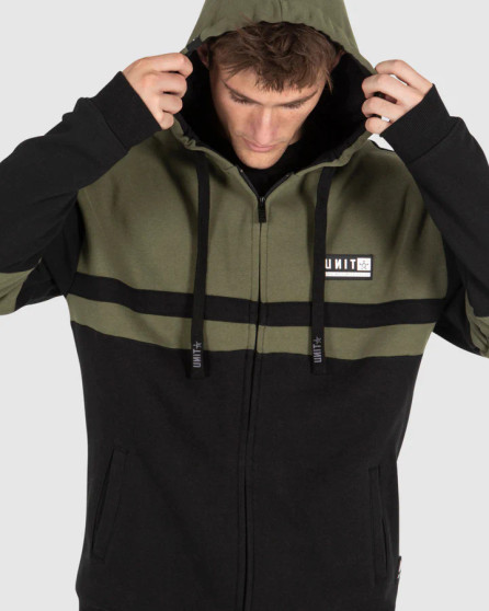 Men's Zip Fleece Hoodie - Plaza