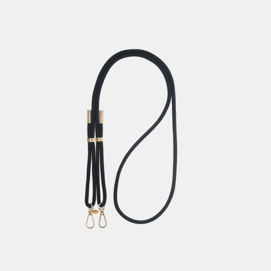 Mystique Black Crossbody Phone Cord