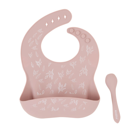 Silicone Bib w Spoon