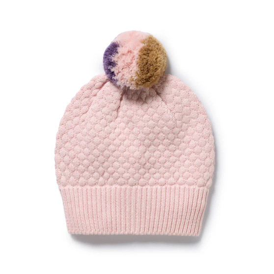 Organic Knitted Bubble Hat