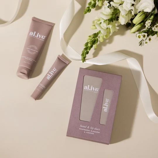 Hand & Lip Duet-Raspberry Blossom Juniper