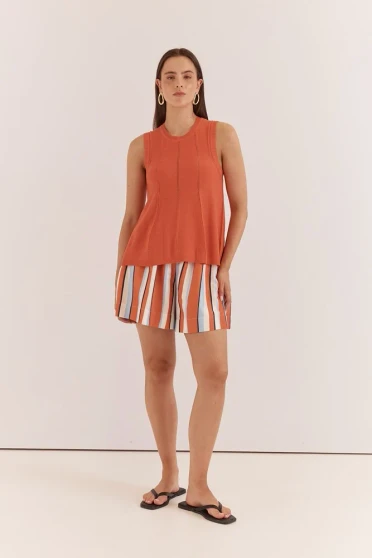 Krista Pointelle Tank