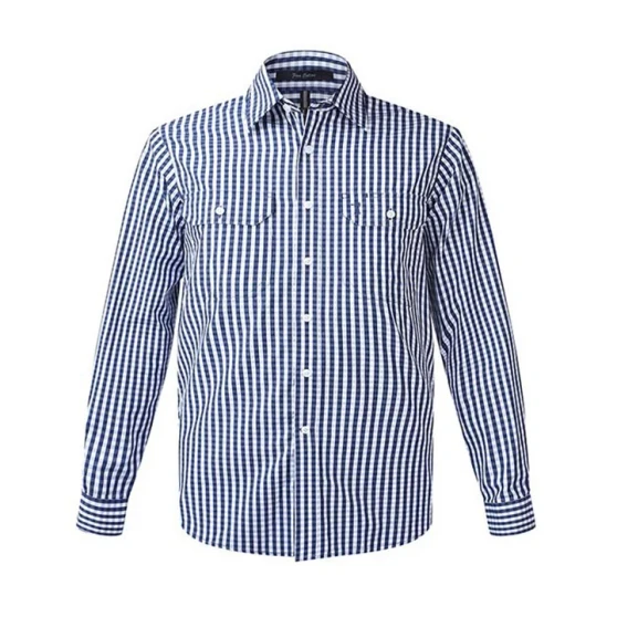 Mens L/S Gingham Shirt