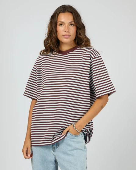 Stripe Short Sleeve Tee