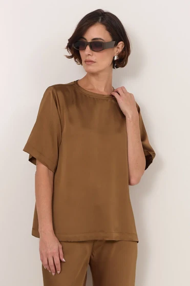 Martina Cupro Tee