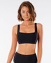 Premium Surf DD Crop- Black