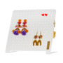 Classic Earring Holder-White