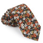 Arancia Bruciata Floral Skinny Tie