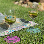 Glass on the Grass Bamboo Pk 4 Coaster Sets