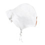 'Searcher' Reversible Ruffle Bonnet - Willow/Blanc