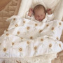 Natural Fringe Swaddle | Large