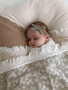 Natural Fringe Swaddle | Small