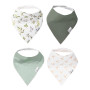 Bandana Bibs 4 Pack - Haven